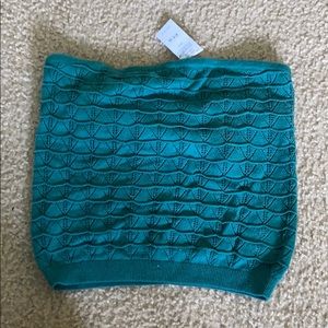 Teal tube top
